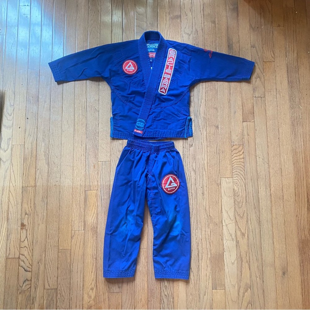 Gracie Barra Blue Kids Brazilian Jiu-Jitsu Gi